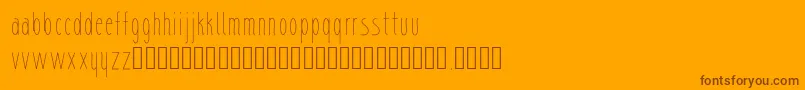 Weitere Informationen zur sharik-Schriftart sharik-Schriftart – Braune Schriften auf orangefarbenem Hintergrund