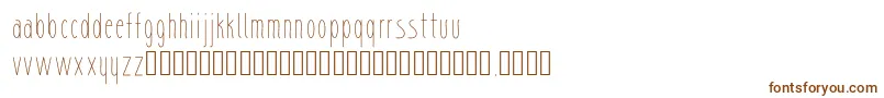 sharik-fontti – ruskeat fontit