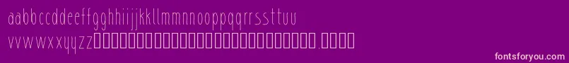 sharik Font – Pink Fonts on Purple Background