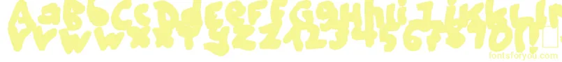 More about shash Font shash Font – Yellow Fonts on White Background