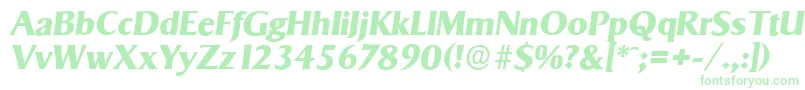 SigvarserialXboldItalic Font – Green Fonts