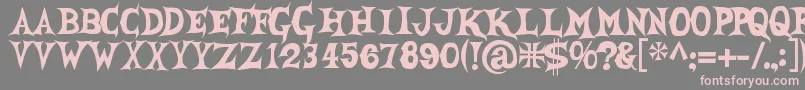 More about She Creature Font She Creature Font – Pink Fonts on Gray Background