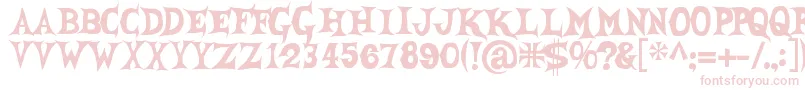 Weitere Informationen zur She Creature-Schriftart She Creature-Schriftart – Rosa Schriften auf weißem Hintergrund
