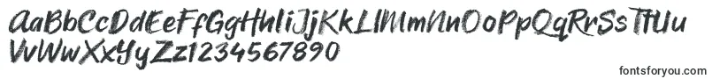 Шрифт Sheila Crayon – рукописные шрифты