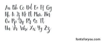 Sheiloria Brush Script Font