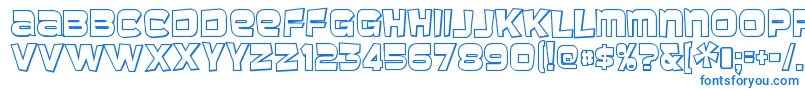 BaveusethreedRegular Font – Blue Fonts