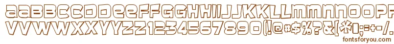 BaveusethreedRegular Font – Brown Fonts