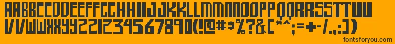 More about shellhead Font shellhead Font – Black Fonts on Orange Background