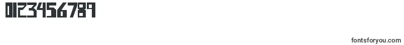 shellhead2 Font – Fonts for Numbers and Digits