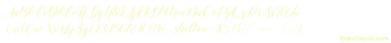 shelline Font – Yellow Fonts