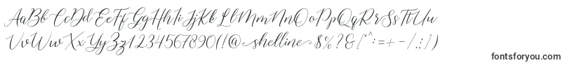 shelline Font – Fonts for Microsoft Excel