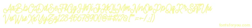 sherly shane demo Font – Yellow Fonts