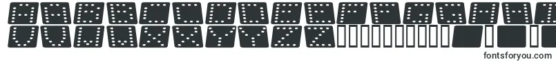 DominoFladKursiv-fontti – Fontit VK:lle