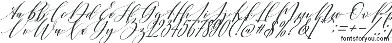 Shington-fontti – Kalligrafiafontit