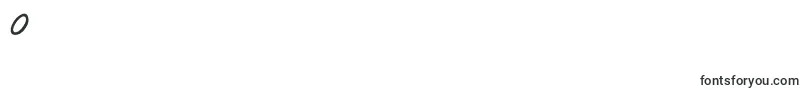 Shining Times Font – Fonts for Digit 0