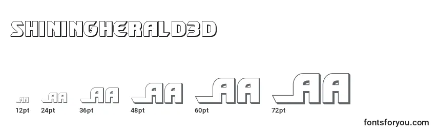 Shiningherald3d (140702) Font Sizes