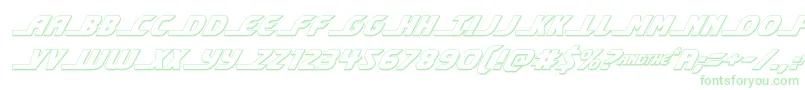 shiningherald3dital Font – Green Fonts