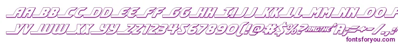 Police shiningherald3dital – polices violettes