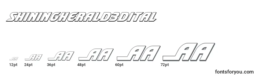 Shiningherald3dital (140703) Font Sizes