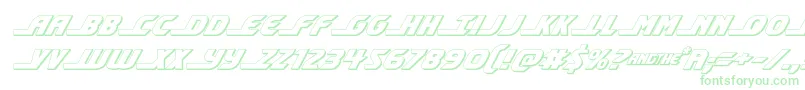 shiningherald3dital Font – Green Fonts
