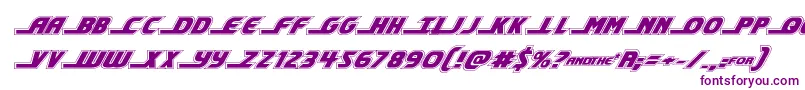 shiningheraldacadital-fontti – violetit fontit