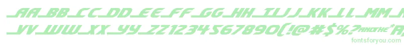shiningheraldexpandital Font – Green Fonts
