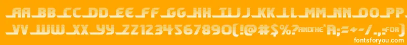 Подробнее о шрифте shiningheraldgrad Шрифт shiningheraldgrad – белые шрифты на оранжевом фоне