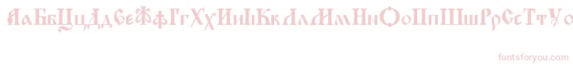 KirillicaWincyr Font – Pink Fonts on White Background