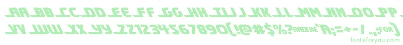 shiningheraldleft Font – Green Fonts on White Background