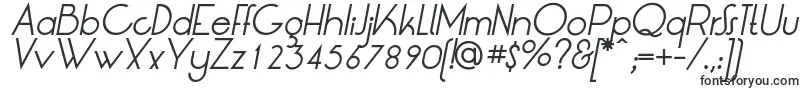 LtOksanaItalic-fontti – Kesäiset fontit