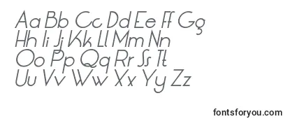 Обзор шрифта LtOksanaItalic