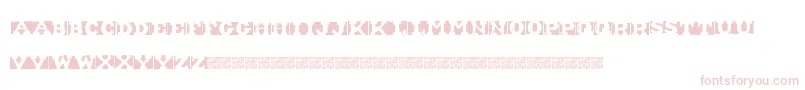 ShipmentInverted Font – Pink Fonts on White Background