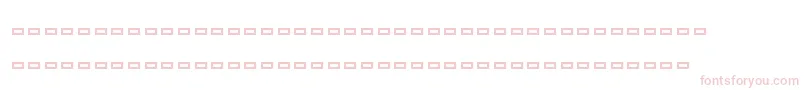 Ships Font – Pink Fonts on White Background