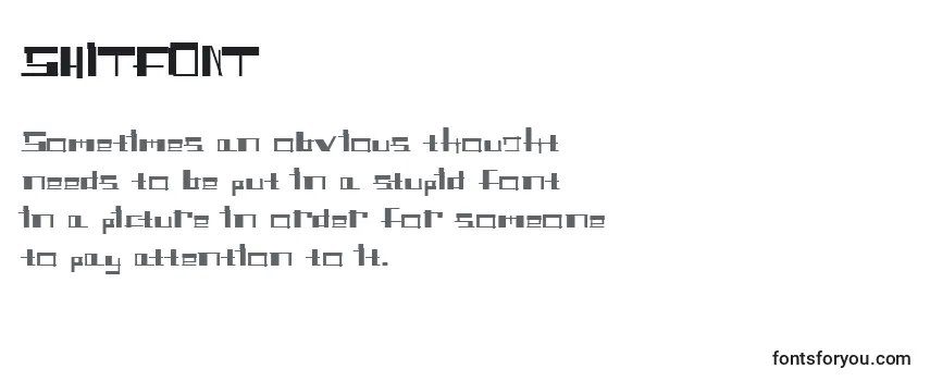 Обзор шрифта SHITFONT (140752)