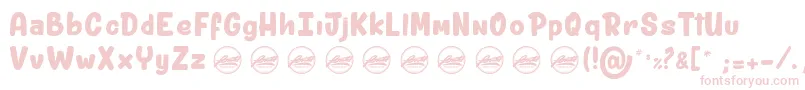 ShitzuPorko light PersonalUseOnly Font – Pink Fonts on White Background