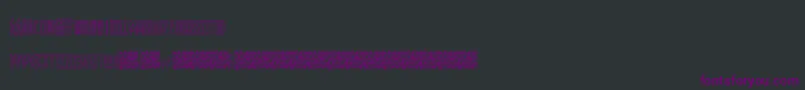 ShockColours Font – Purple Fonts on Black Background