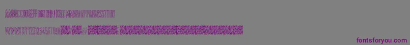 Lisätietoja ShockColours-fontista ShockColours-fontti – violetit fontit harmaalla taustalla