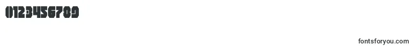 shogunate Font – Fonts for Numbers and Digits