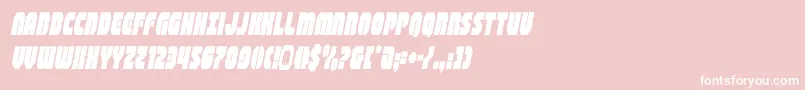 shogunatecondital Font – White Fonts on Pink Background