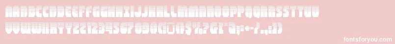 shogunatehalf Font – White Fonts on Pink Background