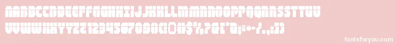 shogunatelaser Font – White Fonts on Pink Background