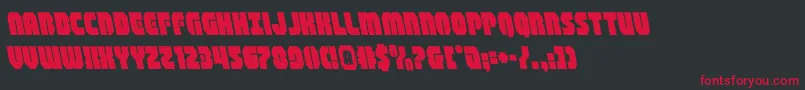 shogunateleft Font – Red Fonts on Black Background