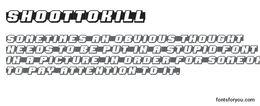 ShoottoKill Font