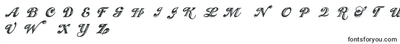 Шрифт Showmen – шрифты с вензелями (монограмма)