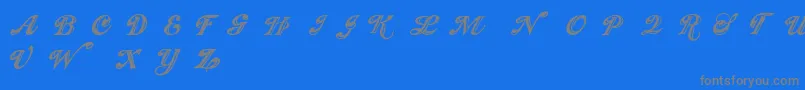 Подробнее о шрифте Showmen Шрифт Showmen – серые шрифты на синем фоне