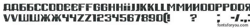 RussianSpringGrunged-Schriftart – Schriftarten, die mit R beginnen