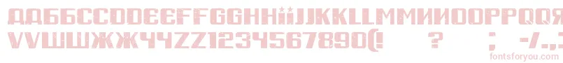 RussianSpringGrunged Font – Pink Fonts
