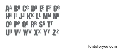 Обзор шрифта Shredded