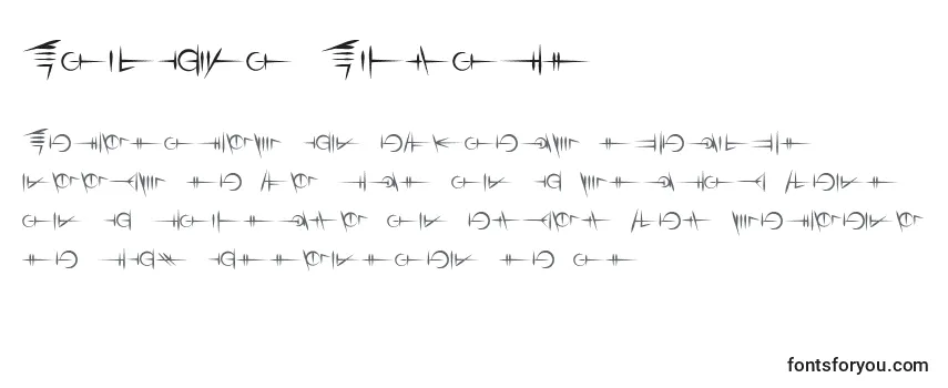 Обзор шрифта Sigali Script