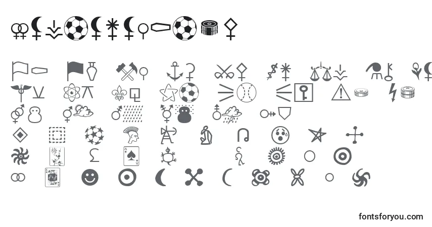Czcionka Significante – alfabet, cyfry, specjalne znaki